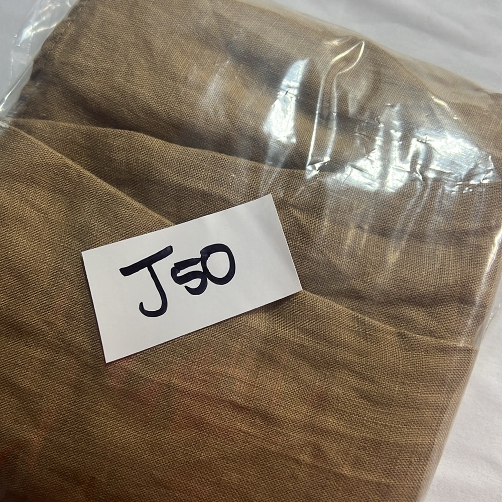 Zara Mocha brown and neon, maxi linen dress size extra small - Picture 8 of 8